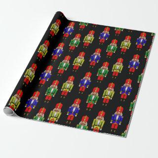Colorful Nutcrackers Tiled Pattern