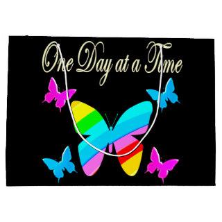 COLORFUL ONE DAY AT A TIME LARGE GIFT BAG