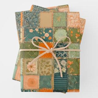 Colorful Patchwork Quilt  Sheets
