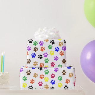 Colorful Paw Prints | Custom