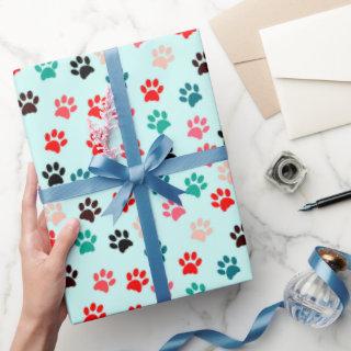 Colorful Paws Dog Lover Cat Lover Pet Lover Cute