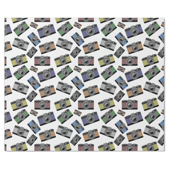 COLORFUL PHOTO CAMERAS ILLUSTRATION PATTERN