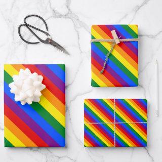 Colorful rainbow flag  sheets