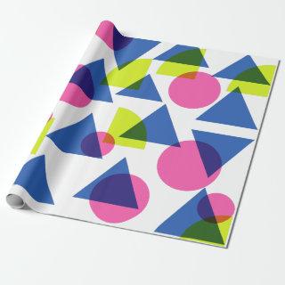 Colorful Retro 90s Neon Geometric Shapes