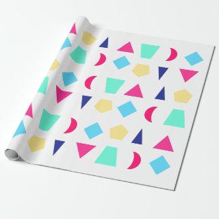 Colorful Shapes Geometric Pattern Birthday