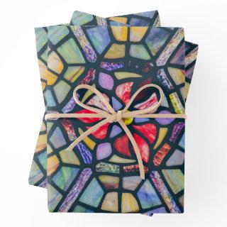 Colorful Stained Glass Geometric