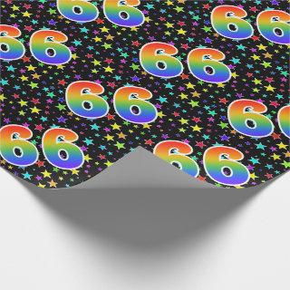 Colorful Stars + Rainbow Pattern "66" Event #