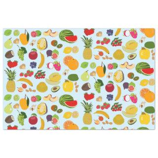 Colorful Summer Fruit Pattern Tissue Paper