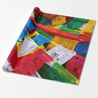 Colorful Tibetan prayer flags - Tibet