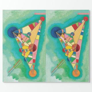 Colorful Triangles by Wassily Kandinsky Wrapping P