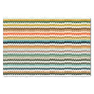 Colorful Zigzag Multicolored Pattern Tissue Paper