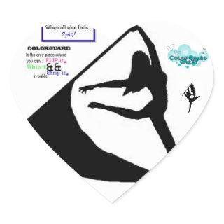 Colorguard sticker