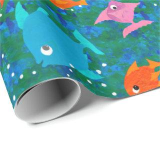 Colourful Fun Fish in the Sea