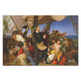 Columbus Discovers the Shores of America by Ruben Tissue Paper