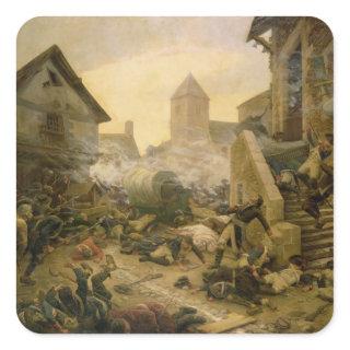 Combat at Cholet or The Suicide of General Square Sticker