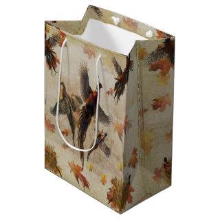 Common pheasant  medium gift bag