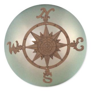 Compass Rose 2 Sticker