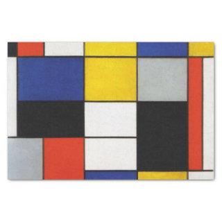 Composition, Mondrian Tissue Paper