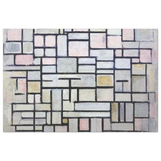 Composition Pink and Gray, Mondrian Tissue Paper