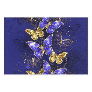 Composition with Sapphire Butterflies  Sheets
