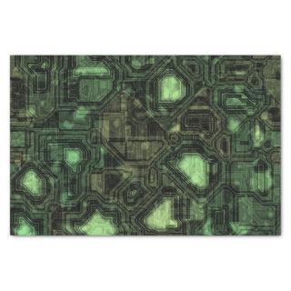 Computer circuit background tissue paper