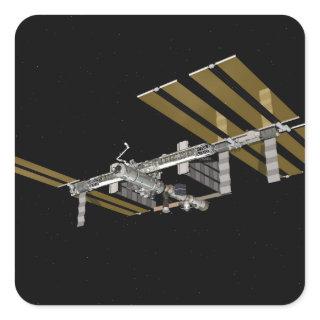 Computer generated view 25 square sticker