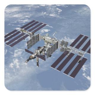 Computer generated view 3 square sticker