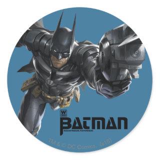 Concept Batman With Batclaw Classic Round Sticker