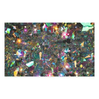 Confetti Party Rectangular Sticker