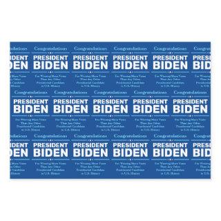 Congrats President Biden Most Voted Candidate Blue  Sheets