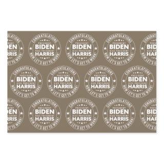 Congrats President Biden, VP Harris! Custom Colors  Sheets