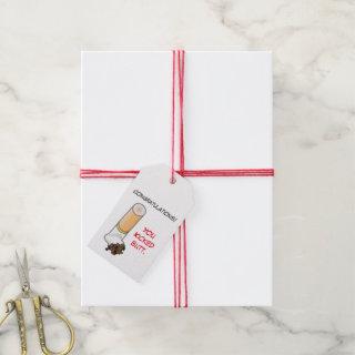 Congratulations! You kicked butt Personalized Gift Tags