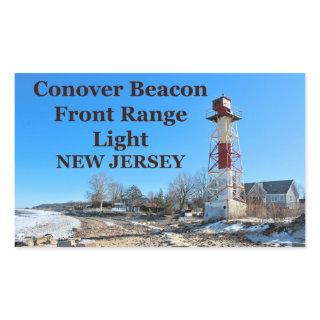 Conover Beacon Front Range Light, NJ Sticker