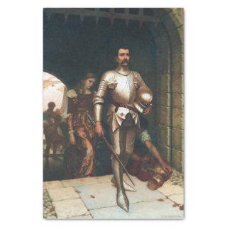 Conquest (Victorious Knight in the Middle Ages) Tissue Paper