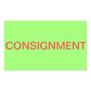 Consignment Inventory Control Label