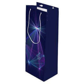 Constellation, Abstract Fantasy Fractal Art Wine Gift Bag