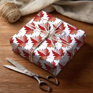 Contemporary Canadian Maple Leaf Pattern ID1071