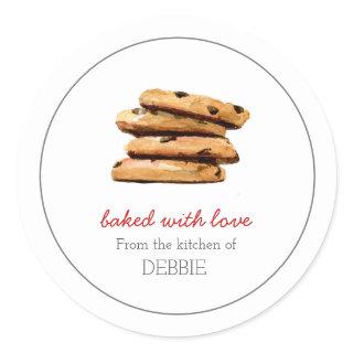 COOKIE baked with love bakers Sticker