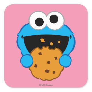 Cookie Face Square Sticker