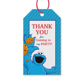 Cookie Monster Birthday Gift Tags