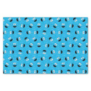 Cookie Monster Fur Face Pattern Tissue Paper
