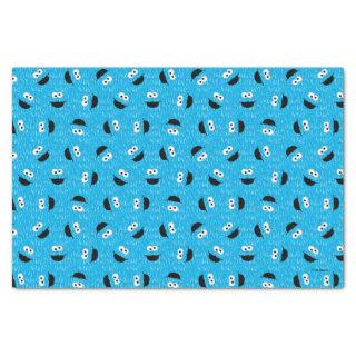 Cookie Monster Fur Face Pattern Tissue Paper