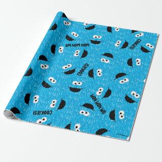 Cookie Monster Fur Face Pattern