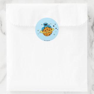 Cookie Monster | Out of This World Classic Round Sticker