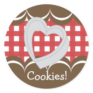 Cookie Party! Classic Round Sticker
