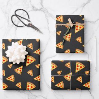 Cool and fun pizza slices pattern  sheets