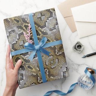 Cool animal print python snake pattern