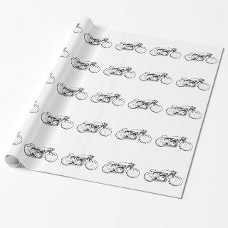 Cool Cafe Racer Motorcycle Drawing