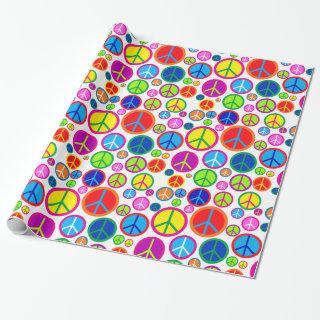 Cool Colorful Groovy Peace Symbols