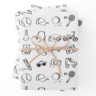 Cool Dude Kids Coloring Book Gift Wrap